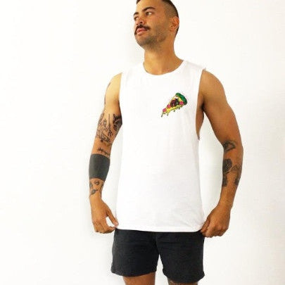 'Homesick' White Tank