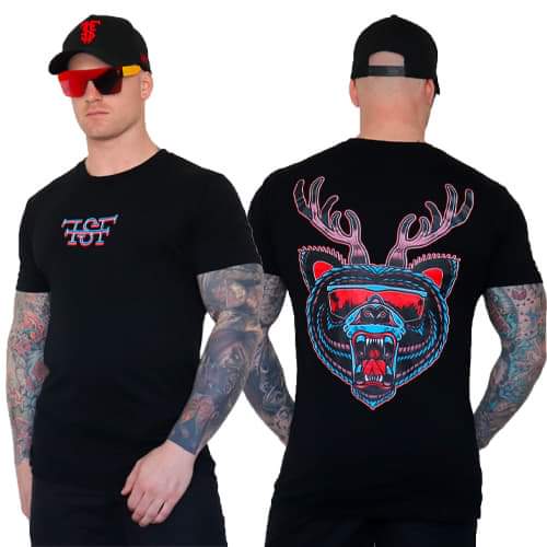 'Beer' Black Tee