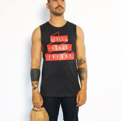 FSF Logo Tee Red